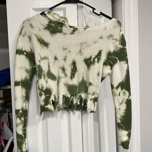 Tie Dye Cropped Top